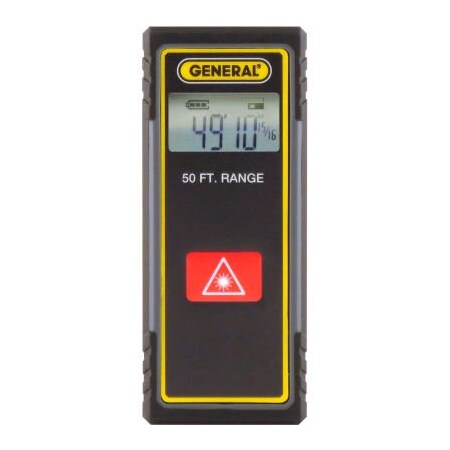 General Tools & Instruments Co. General Tools Laser Distance Measure, 50ft. LDM1